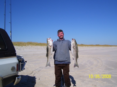 A pair of Striper keepers