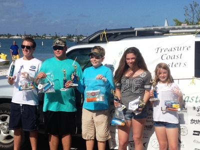 Treasure Coast Casters tournament winners!
