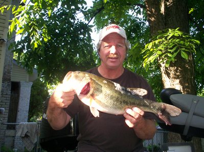 A Berkley Swim Bait fooled this Guntersville lake bass!