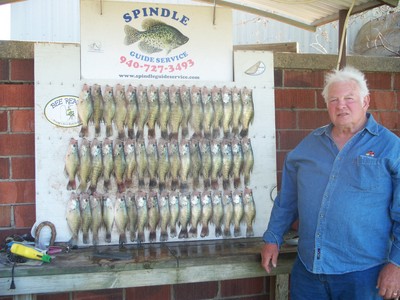 10-2-10, Steve and Butch has a great day at Ray Roberts boating over 250 crappie, Taking home their limit for a fish fry.