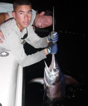 Steve and company caught 4 swordfish
