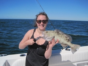 23-inch, out-of-season gag grouper released