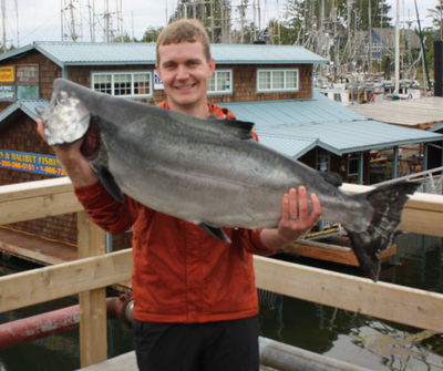 43.5 lb Chinook(King) August 2008