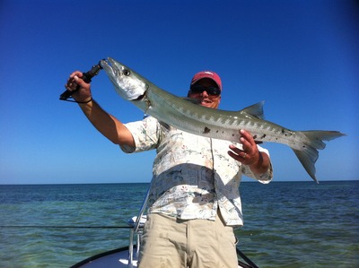 Barracuda fishing in Big Pine key