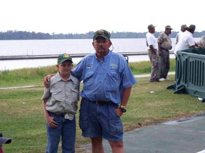 Mike Baker  and Dustin  Baker #1 fishing partners