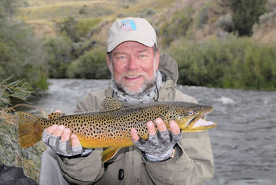 Capt. Rick Grassett Beaverhead River fly brown trout