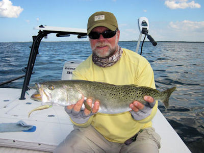 Capt. Rick Grassett's Sarasota Bay CAL jig 5 1/4-lb trout