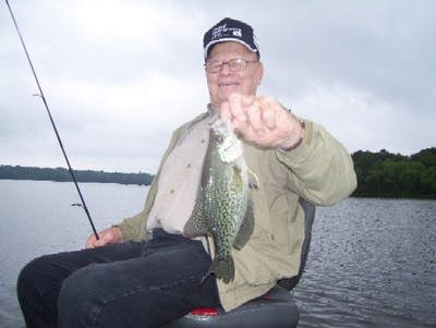 Danny Father with a slab Crappie