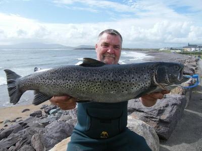 Wild Sea Trout caught on The Commerager River