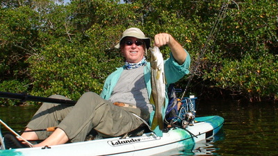 Snook are still available despite the poor water conditions