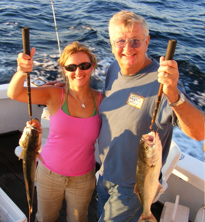 Erin and Ray with their fish...