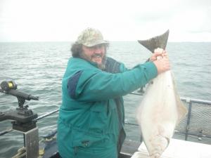 Norm with the only Halibut today