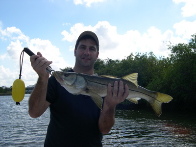 Mark and one of his snook