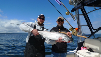 18 lb Chinook caught near Vancouver