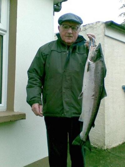retired SWRFB Fishery officer Mr Jerry Looney put things to right when he caught the first Salmon in Ireland in 2009