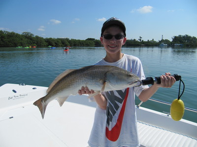 Hayden to big to keep redfish