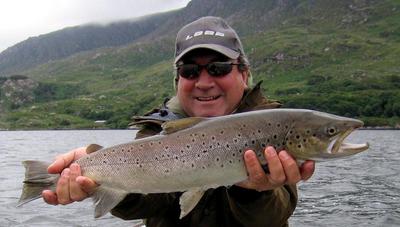 Wild Sea Trout and Photo by Roger Baker