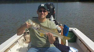 Jeff with a nice Tampa Bay Snook