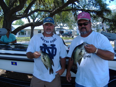 George Parker  and  Tim Eberly Win the Florida Crappie Assciation  Tournament at Johns Lake