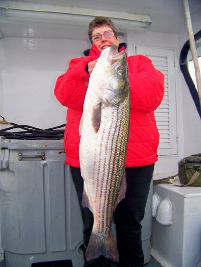 June Benson 18 pound pool fish!!