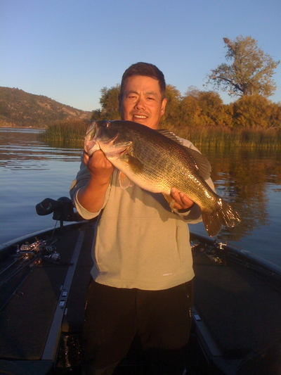 Big Bass Caught at Clear Lake