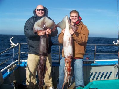 Mike & Mitch Smyzer caught Humboldt squid