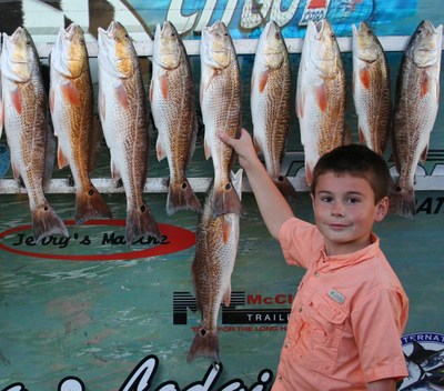 Neat kid,  two day limit of reds
