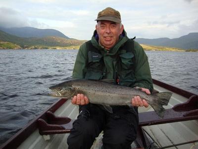 7lbs specimen Seatrout Mr. Martin Roberts of  the UK, caught on the 9/6/10