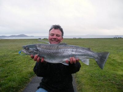 Sea Trout caught on the fly by Mr Dave Ecclestone