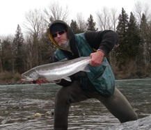 Steelhead fishing near Vancouver BC early March