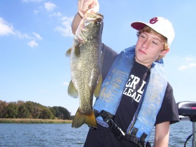 Stokely Berry with a Bass from Fairfield