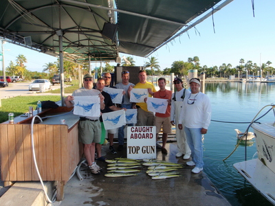 6 sailfish releases and 12 dolphin