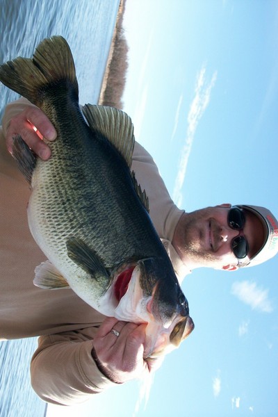 Billy Weems from Austin with a nice pre spawn Bass