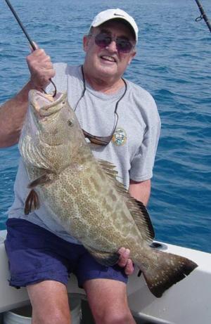 Don scored with a nice black grouper