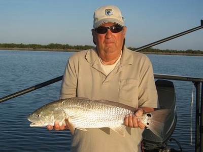 Bob Roach with a nice Indian River Redfish