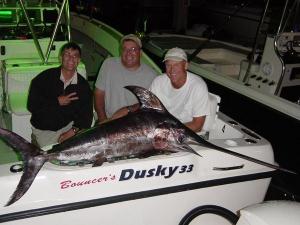 Richards gang caught 3 swordfish