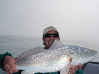 craifwith a redfish at ponce