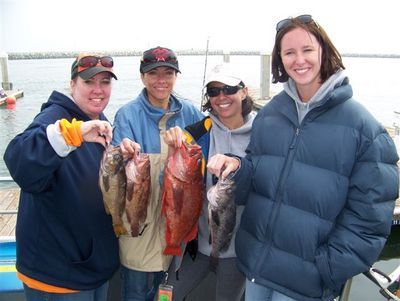 These gals fished hard!