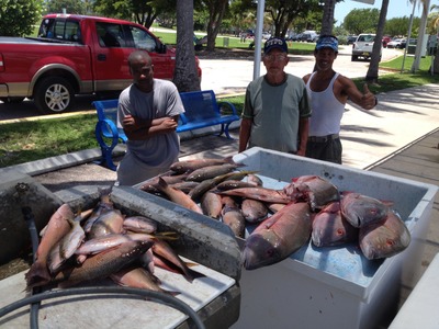 Miami Beach Snapper Fishing!