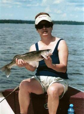 Guest with Spring Walleye