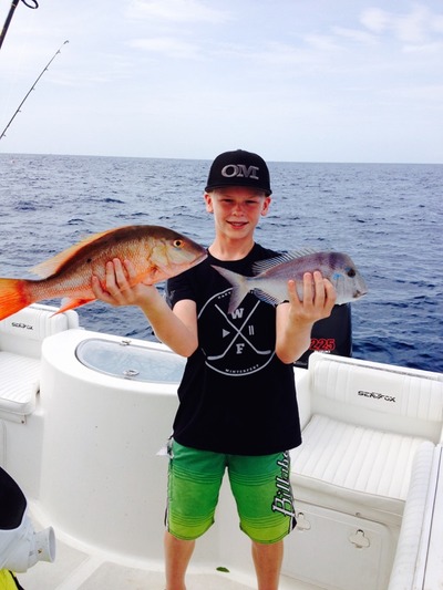 Jupiter Fishing Charters: Double Hook up
