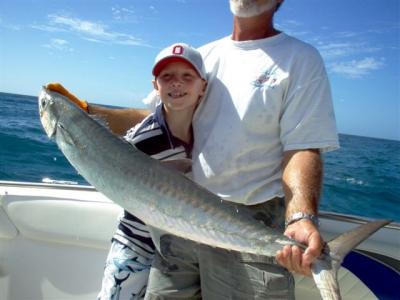 25 lb. king mackerel, offshore Bonita Beach, SW FL