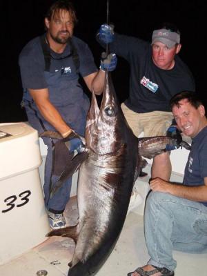 Steve caught this 175 lb. swordfish