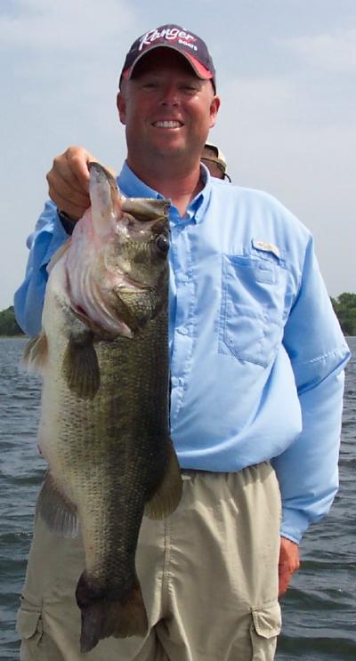 Drop shots can produce big bass when conditions are right.