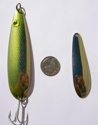 The big Lake Fork Tackle Fork Flutter Spoon 6\