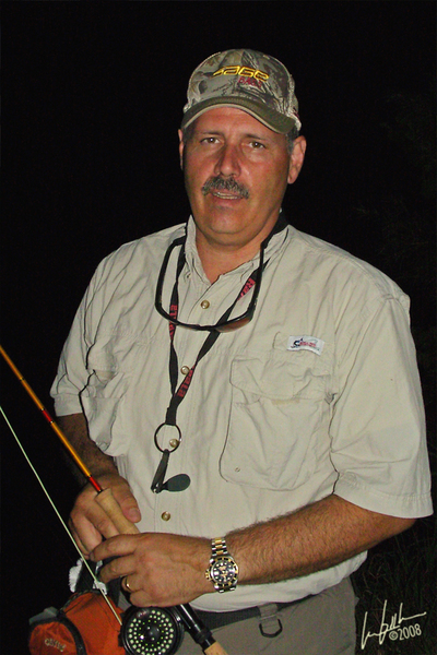 Joe Cornwall fishing Fairfield Lake #1 w/ Les Booth