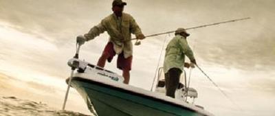 Using electric trolling motor