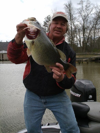 Another big Guntersville lake bass!