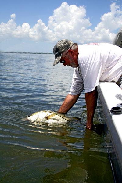 Capt. Woody Puts One Back