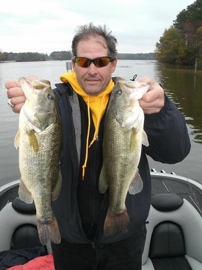 Big, Alabama Lay Lake Wintertime Largemouth  Bass!